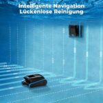 BOTLUXE (2026 Upgrade) PC20 Poolroboter Boden und Wand, Wasserlinienreinigung, Intelligenter Navigation, 18927LPH Leistungsstarker Poolsauger mit App-Steuerung, Poolsauger für Pools bis zu 170㎡ – Bild 7