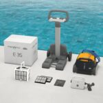 Dolphin E35 Automatischer Poolreiniger Poolroboter mit Kabel - Boden und Wandreinigung - Ultrafeine Filtrierung, Eingelassene Pools bis zu 12 m – Bild 2