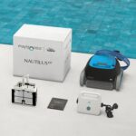 Dolphin Nautilus CC Automatischer Poolreiniger Poolroboter, Boden und Wandreinigung, Doppelfiltration, für Flachboden Pool bis zu 10 m, Wasserpflege – Bild 2