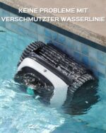 WYBOT (Upgrade) C1-01 Poolroboter für Einbau-Überbaupools mit 150 Min Akkulaufzeit, 4-in-1 Reinigung für Wand und Boden bis 150m², Smart Navigation & App - Weiß & Hellgrün – Bild 5